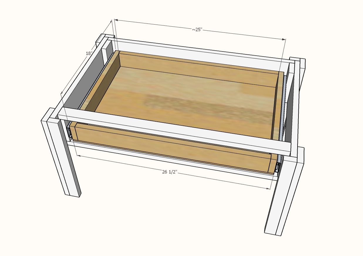 Lucy Coffee Table | Ana White